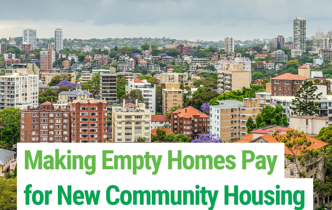 Making Empty Homes Pay for New Community Housing