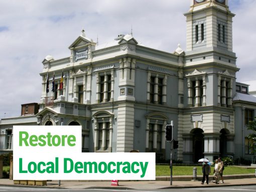 Restore Local Democracy